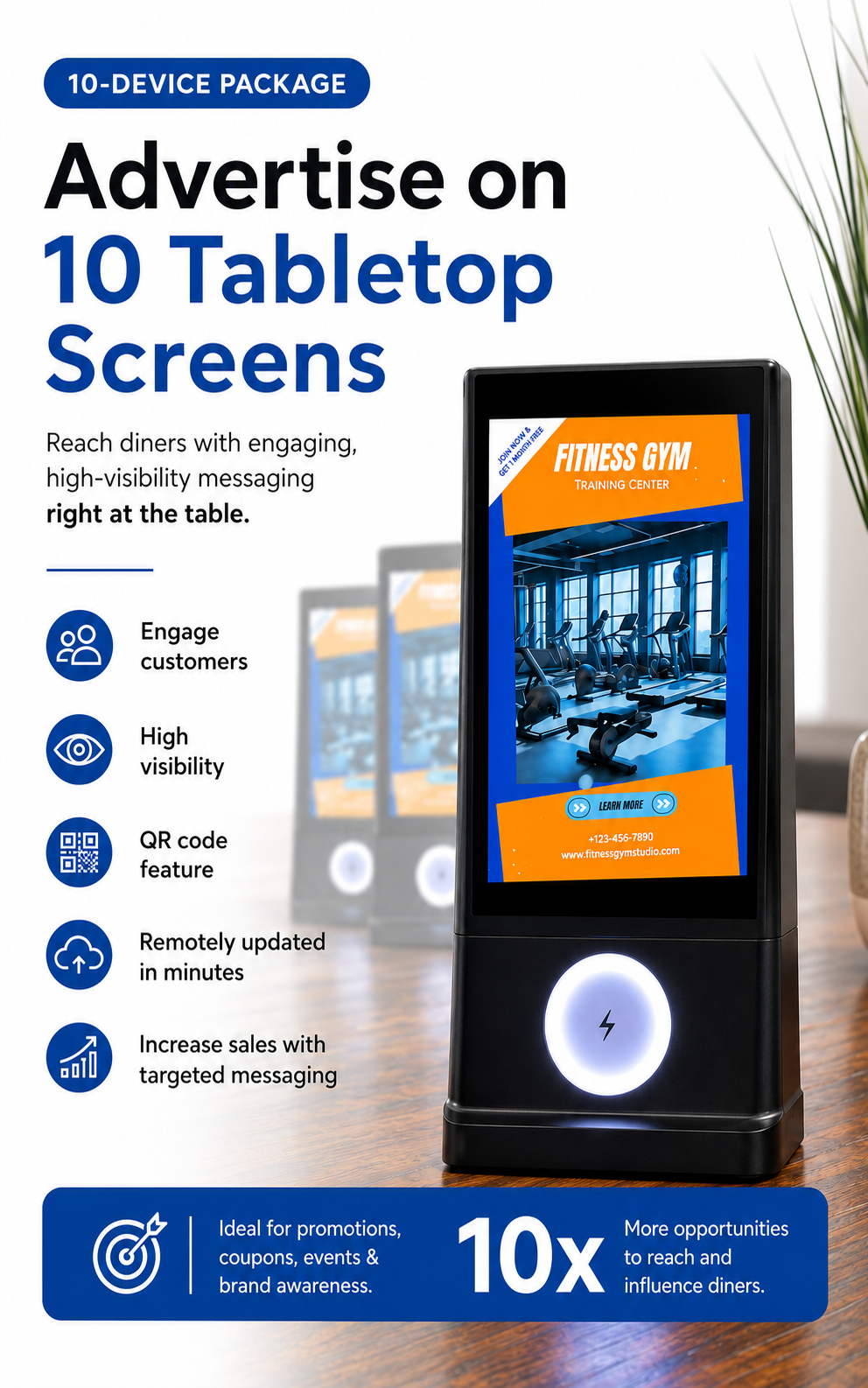Restaurant Table Displays