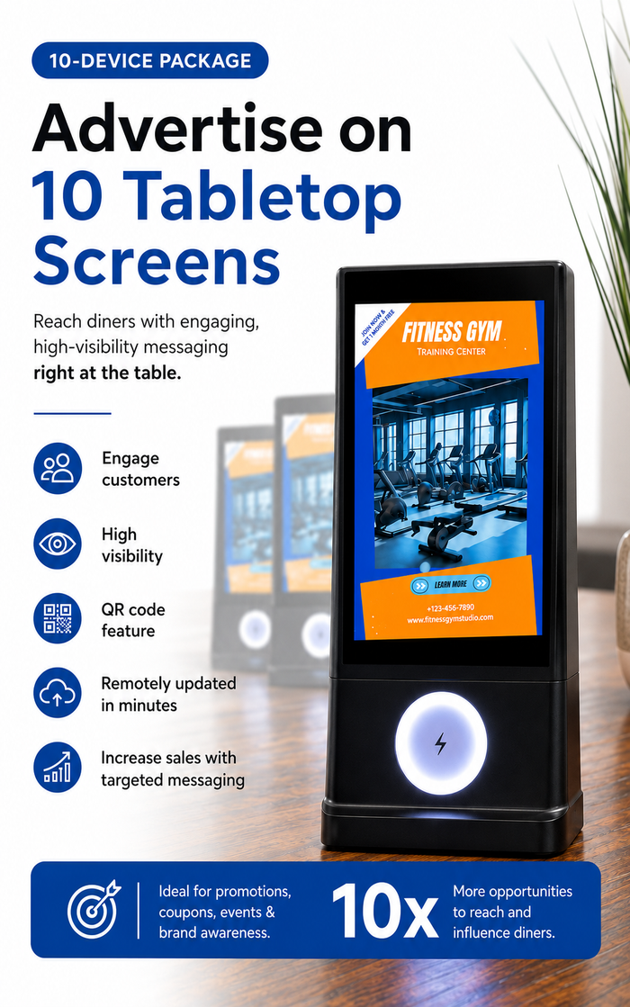 Restaurant Table Displays